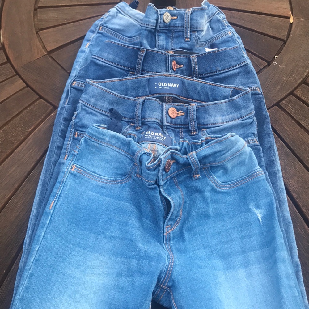 Lot of 4 Old Navy skinny jeans girls size 10